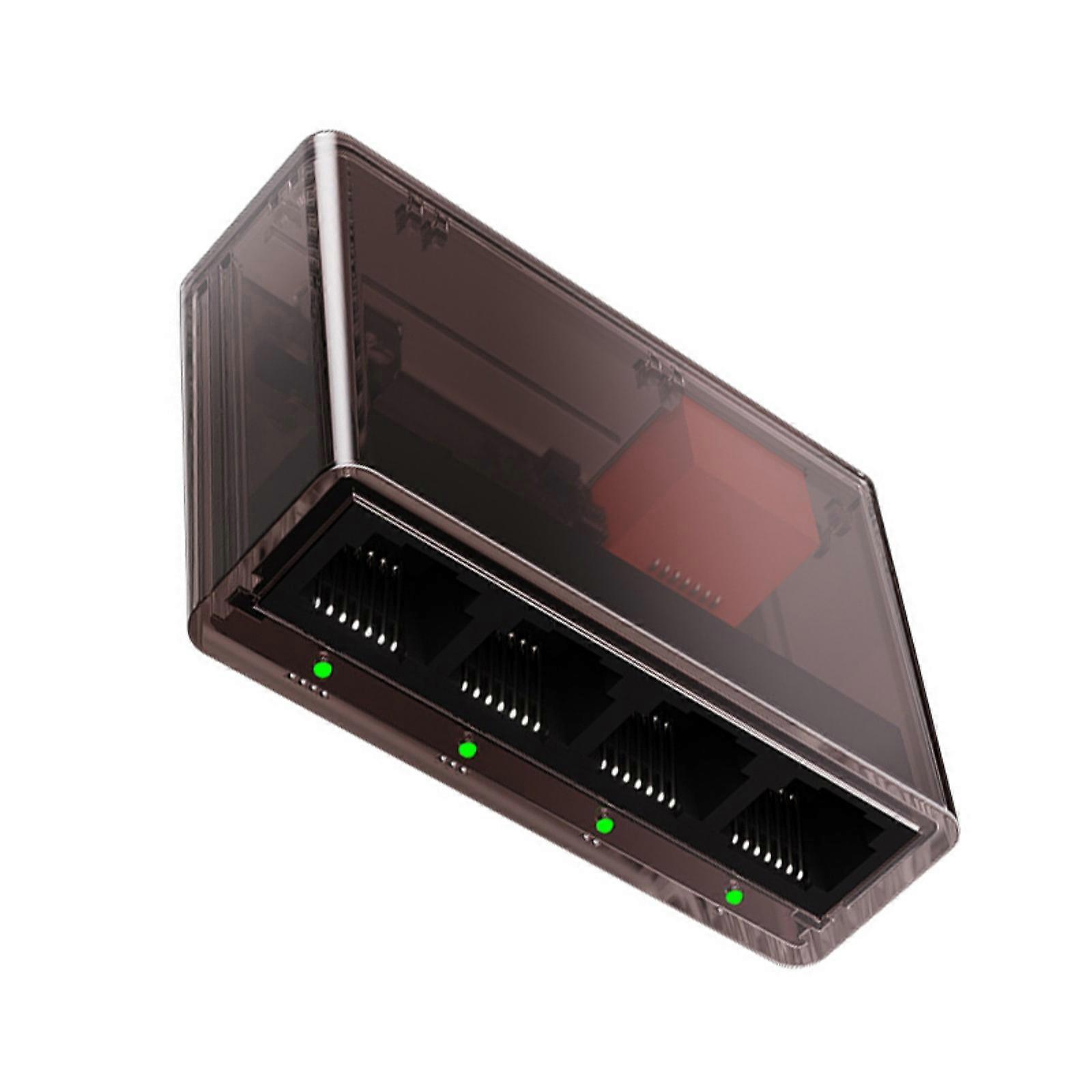 5 Port Fast Speed Gigabit Networking Switcher 10/100/1000Mbps Ethernet Splitter For Home Internet Splitter Ethernet Multicolor