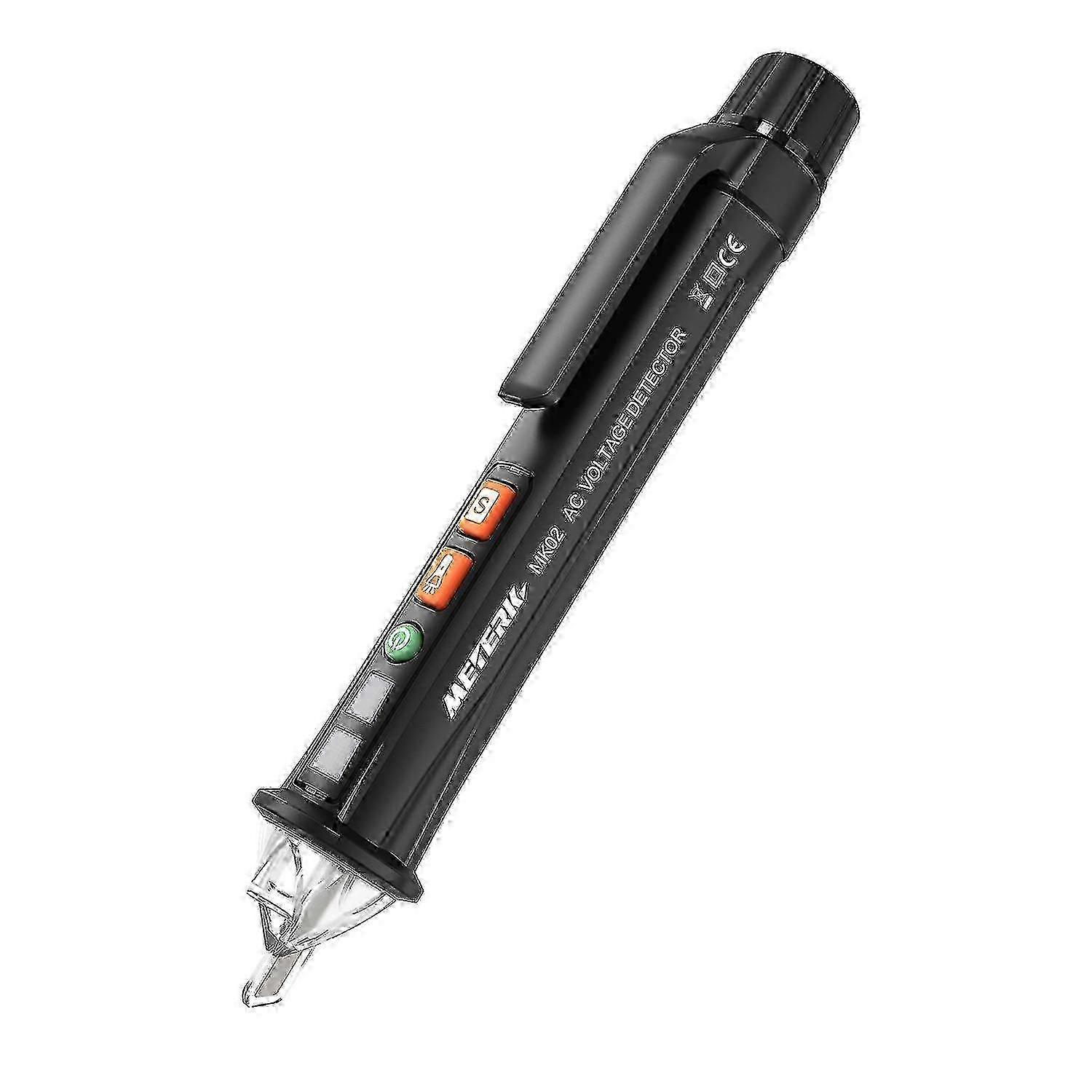 Meterk Portable Non-Contact AC Voltage Tester Pen with Lighted Detection