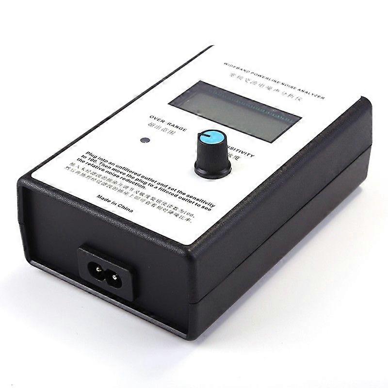Noise Analyzer LCD Display Broadband 300700KHz AC Power Noise Tester Analyser High Noise Tester US