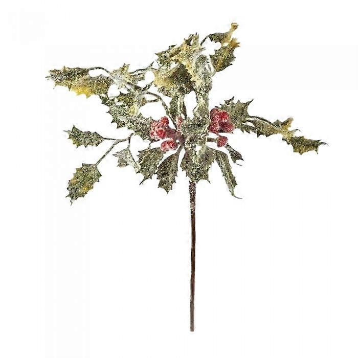 Premier Holly & Berries Christmas Tree Pick