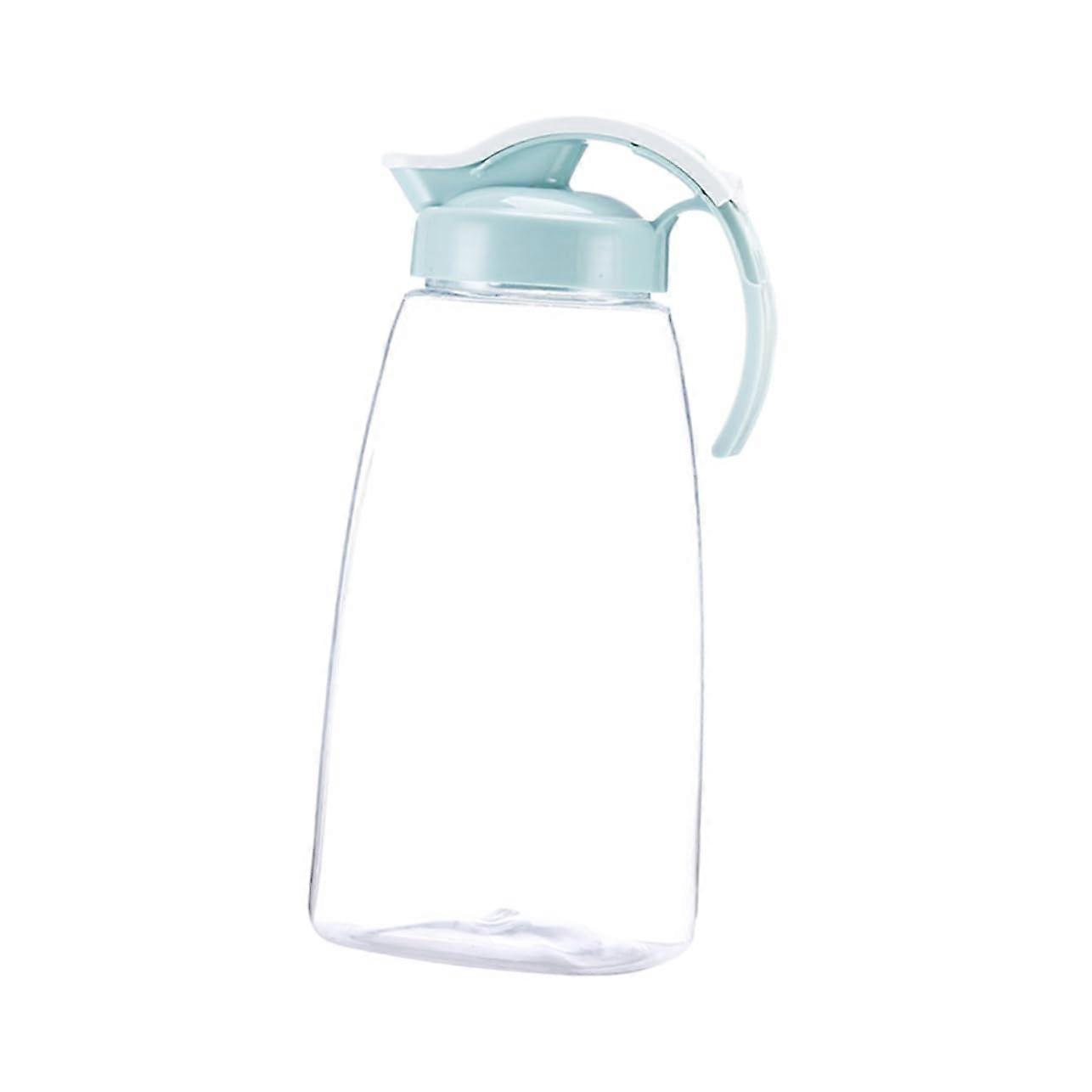 Beverage Storage Container 2.5L Glass Water Jug Juice Pitcher Teapot Kettle Cold Brew Jug with Lid and Handle