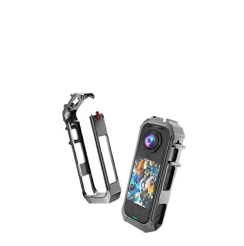 Magnetic Quick-Release Metal Shockproof Rabbit Cage Protective Frame for Insta360 X4air Panoramic Action Camera Accessories (1pcs Frame Only)