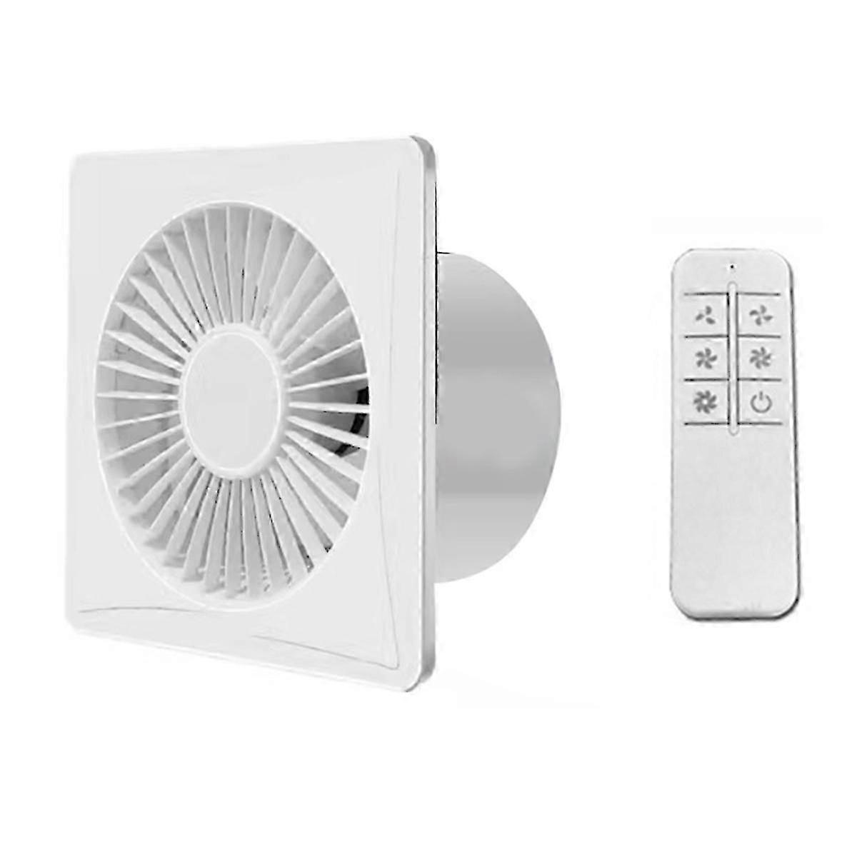6inch Adjustable Speed Frequency Conversion Ventilator Fan Exhaust With Remote Control For Bath