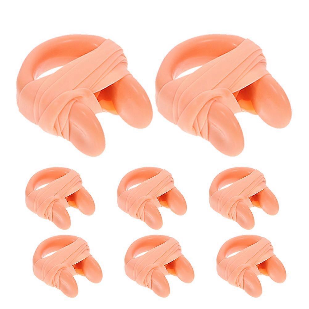 Swim Accessories Waterproof Nose Clips Emulsion Design 24Pcs For General Users Secure Strap Efficient Protection