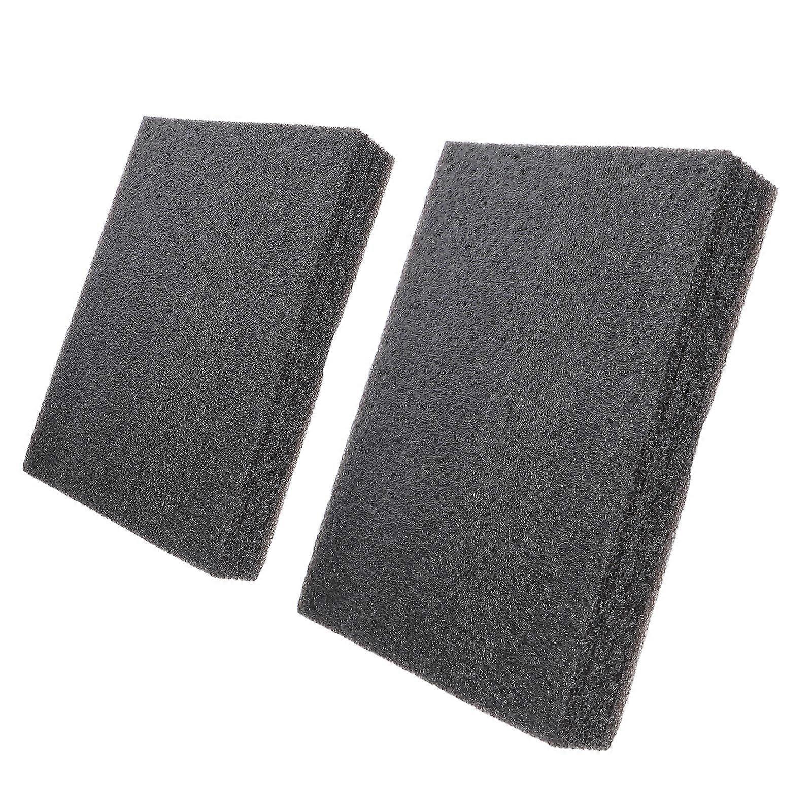 Craft Projects Pearl Cotton Foam Sheets Packaging Inserts Rectangular Black Protection 2Pcs