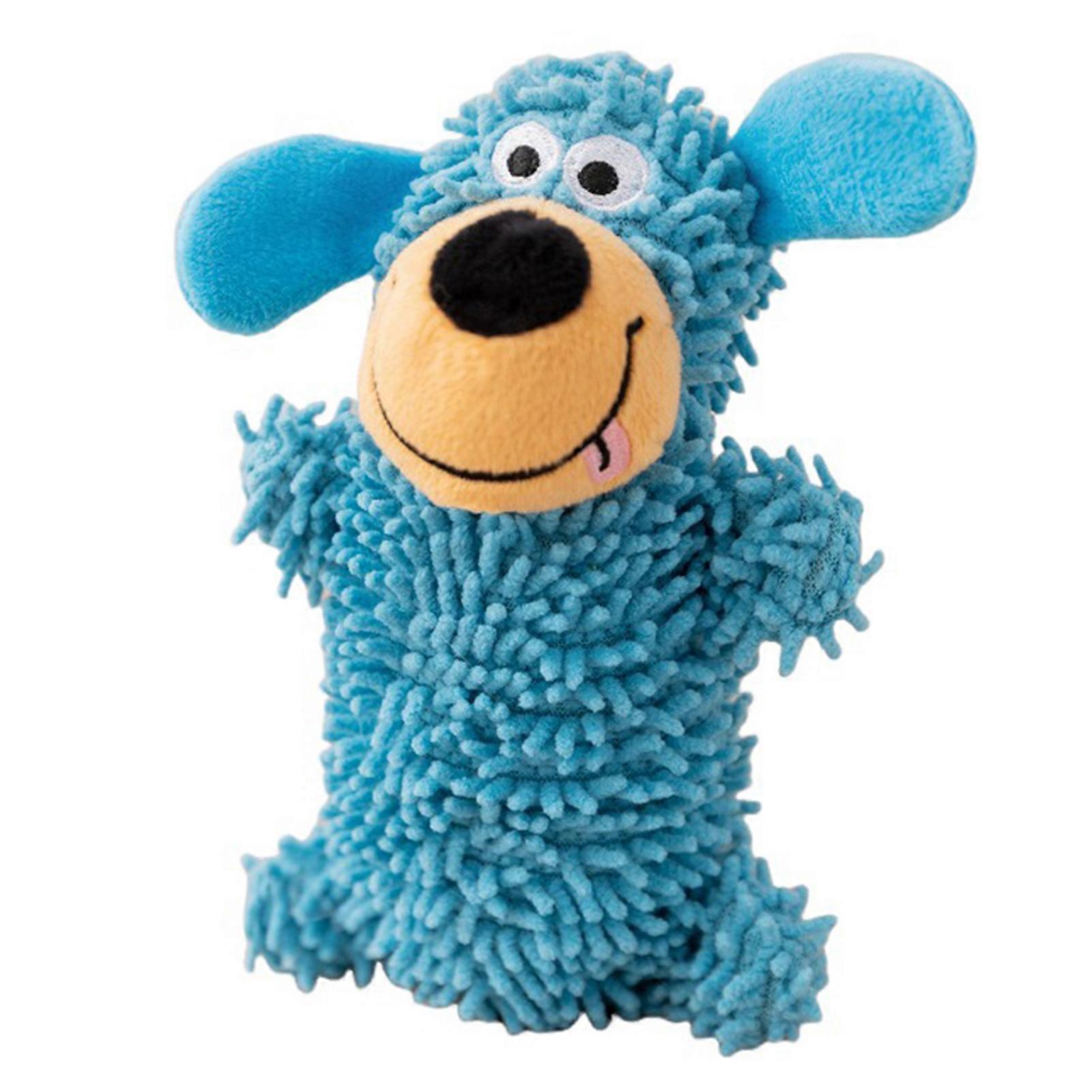 Small Medium Dog Teething Toy with Built-in Squeak Indestructible Dog Toy to Keep Them Busy Puppy Training and Behavioral Aid