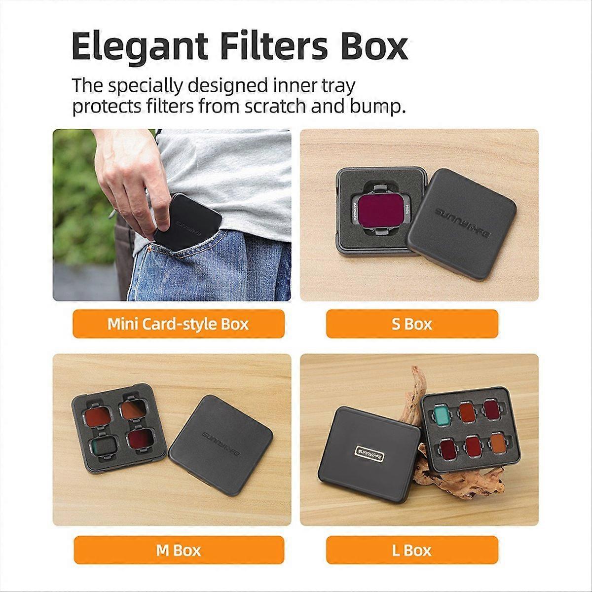  MCUV+ND8+ND16+ND32+ND64+ND128 Filter Drone Filter