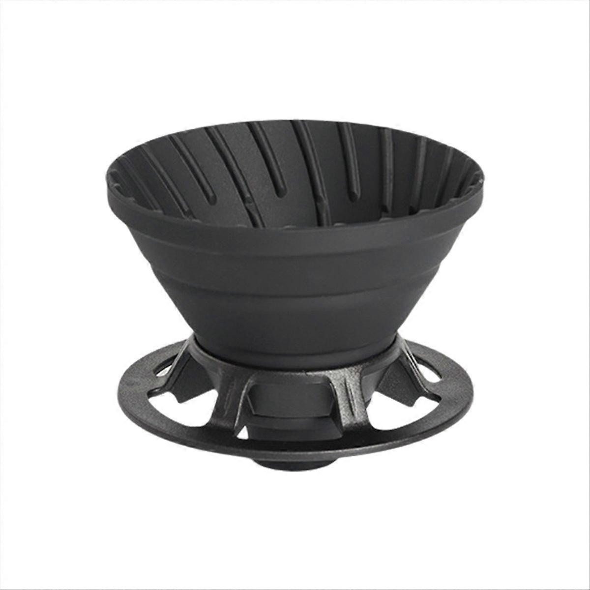 Silicone Foldable Coffee Dripper with Holder Coffee Filter Cup A
