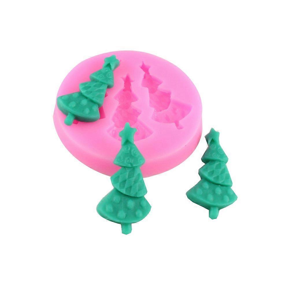 Silicone Tree Shaped Cake Decorating Mold for Baking Cupcakes Cookies Fondant – 1PC