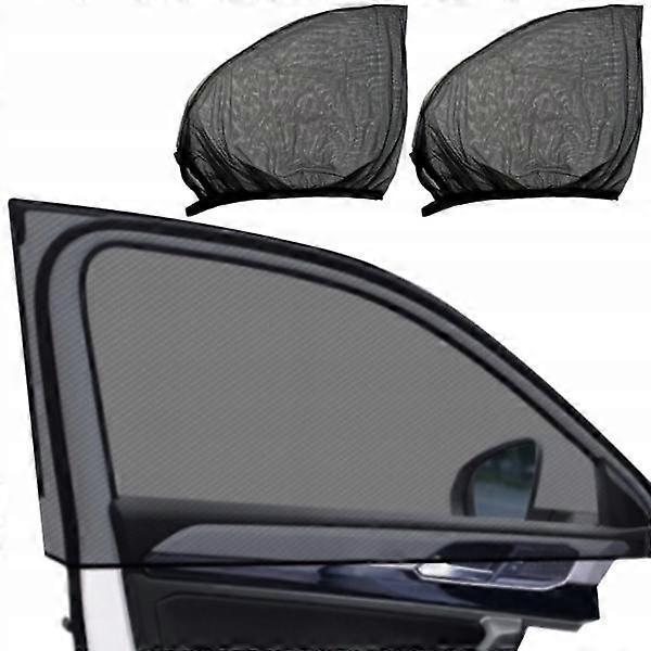 2-Pack - Sunshade / Mosquito Net for Car - Attached over the car door multicolor