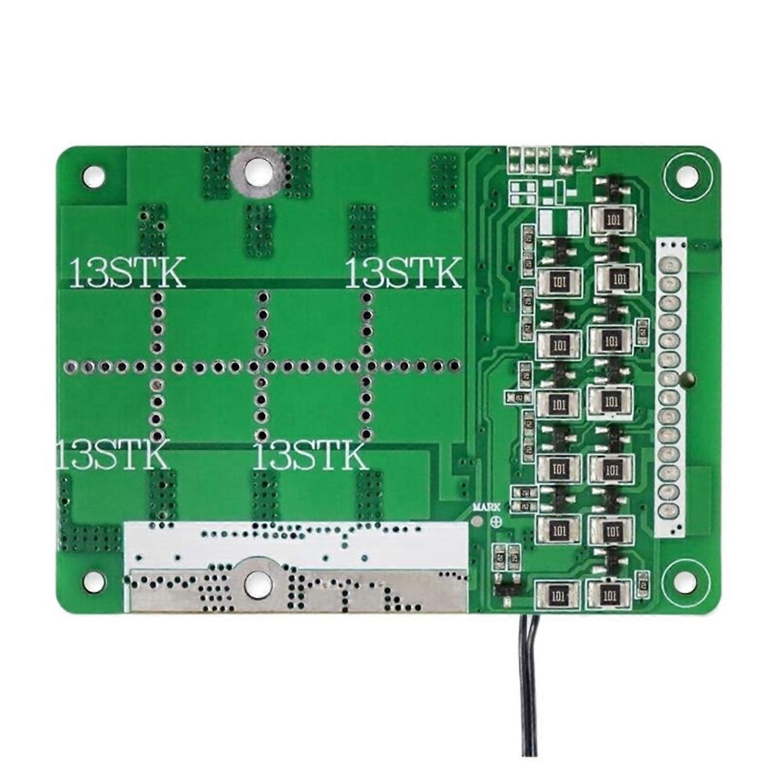 48V 13S Lithium Battery BMS with Balancing, Overcurrent and Temperature Control for EBike 30A