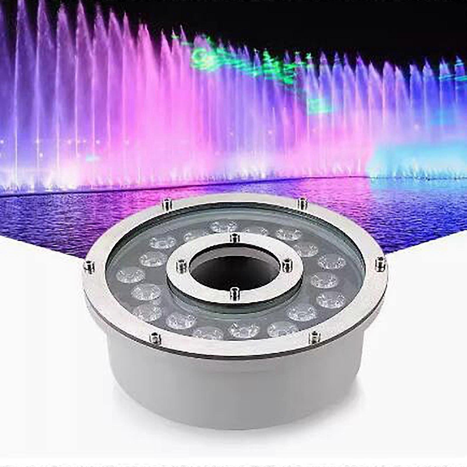 Underwater LED Light IP68 Waterproof RGB Color Changing 24V Low Voltage Pond Spotlight
