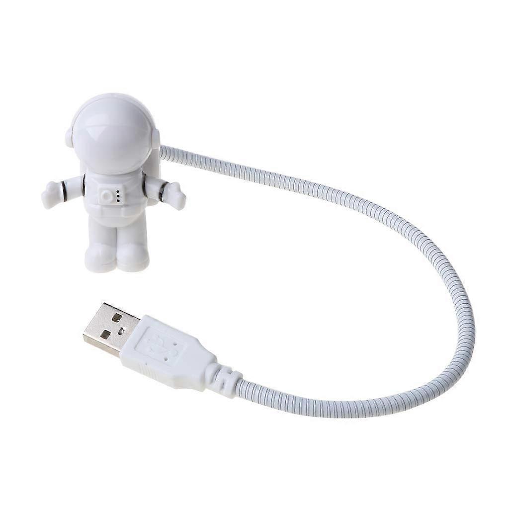 Astronaut LED Lamp USB Powered Creative Desk Light with Cycle Lighting for Reading and Computer