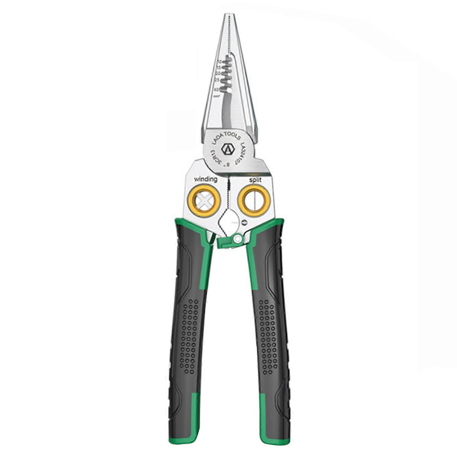 Multifunctional Wire Stripping Pliers Cable Crimping Cutter Electrician Special Wire Stripper Network Cable Wire Stripper Tools
