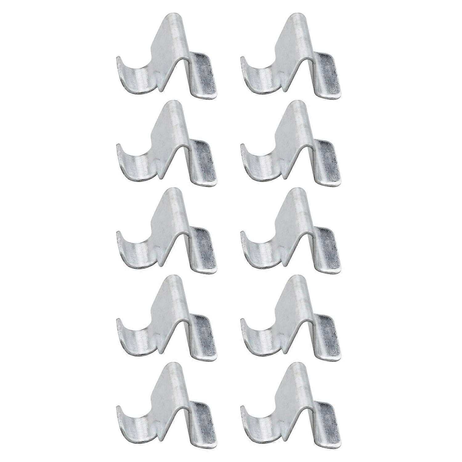 10PCS Adjustable Cabinet Shelf Support Clips Heavy Duty Brackets for Kitchen or Bookcase