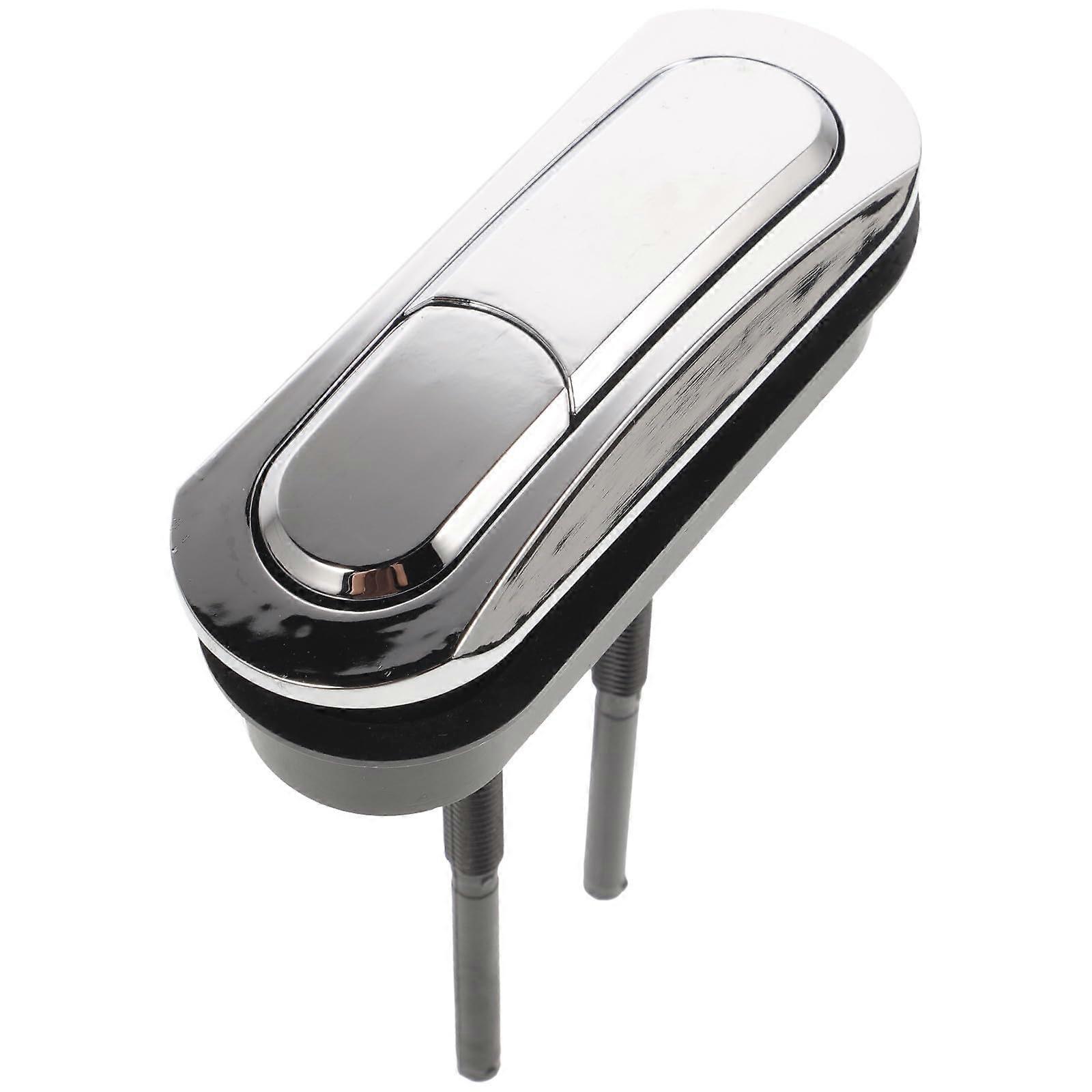 Dual Flush Toilet Button Replacement with Water Saving Design and Polished Modern Finish