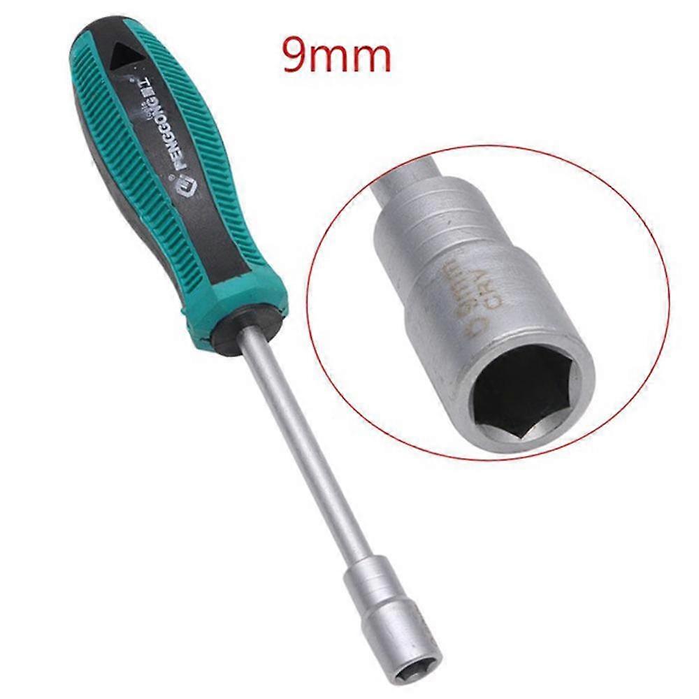 Metal Hand Tool Hex Nut Key Screwdriver Socket Driver Wrench Nutdriver