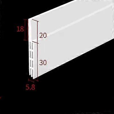 Bande d'��tanch��it�� inf��rieure pour joint de porte, isolation phonique, coupe-vent, anti-poussi��re, h?tel, 1m