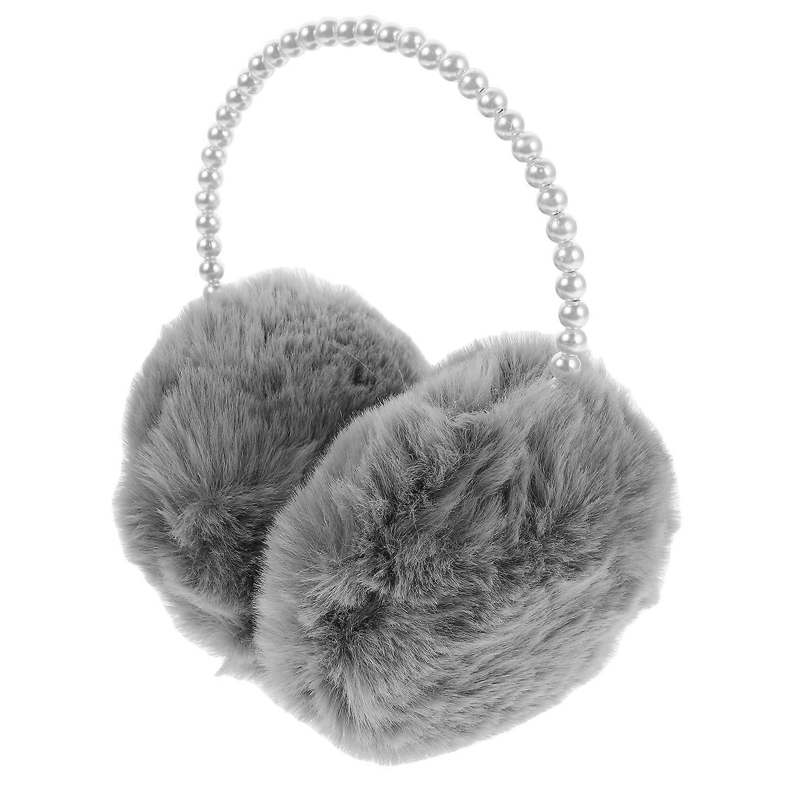 Winter Warm Ear Muffs for Cold Weather Plush Ear Warmers Adjustable