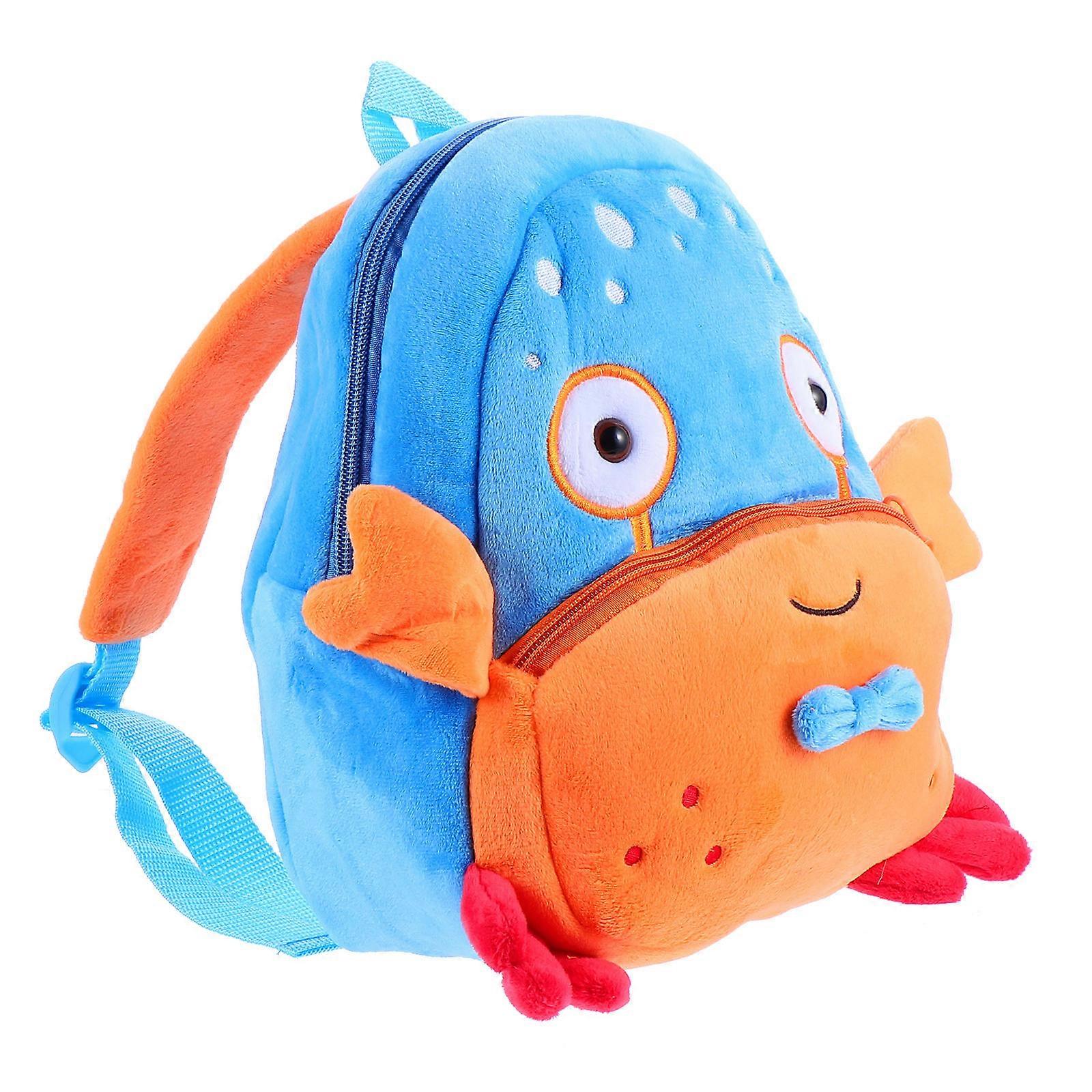 Plush Children Backpack Kindergarten Bag for Kids 1Pcs Animal Pattern