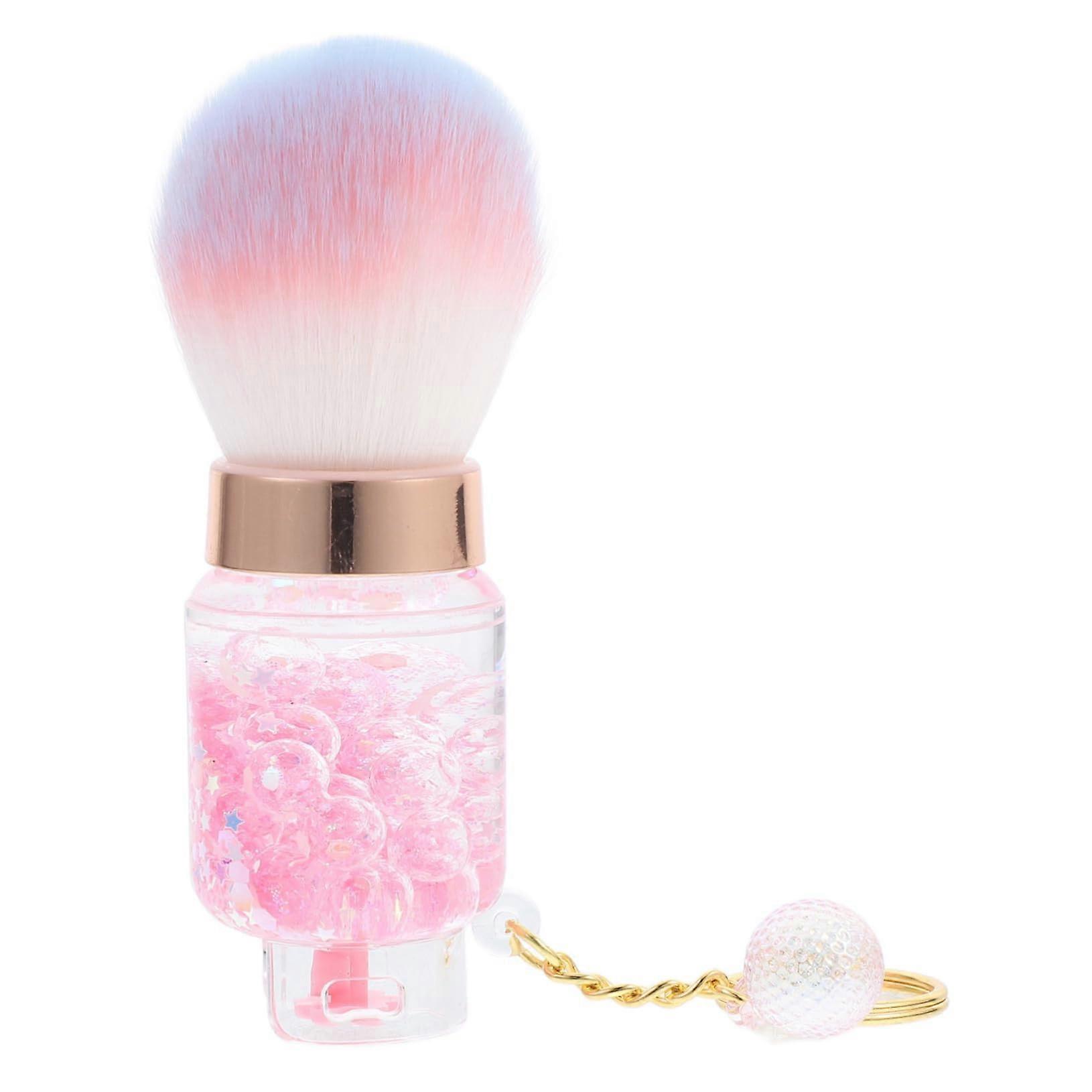 Nail Dust Brush with Ergonomic Grip for Precise Nail Cleaning and Powder Application