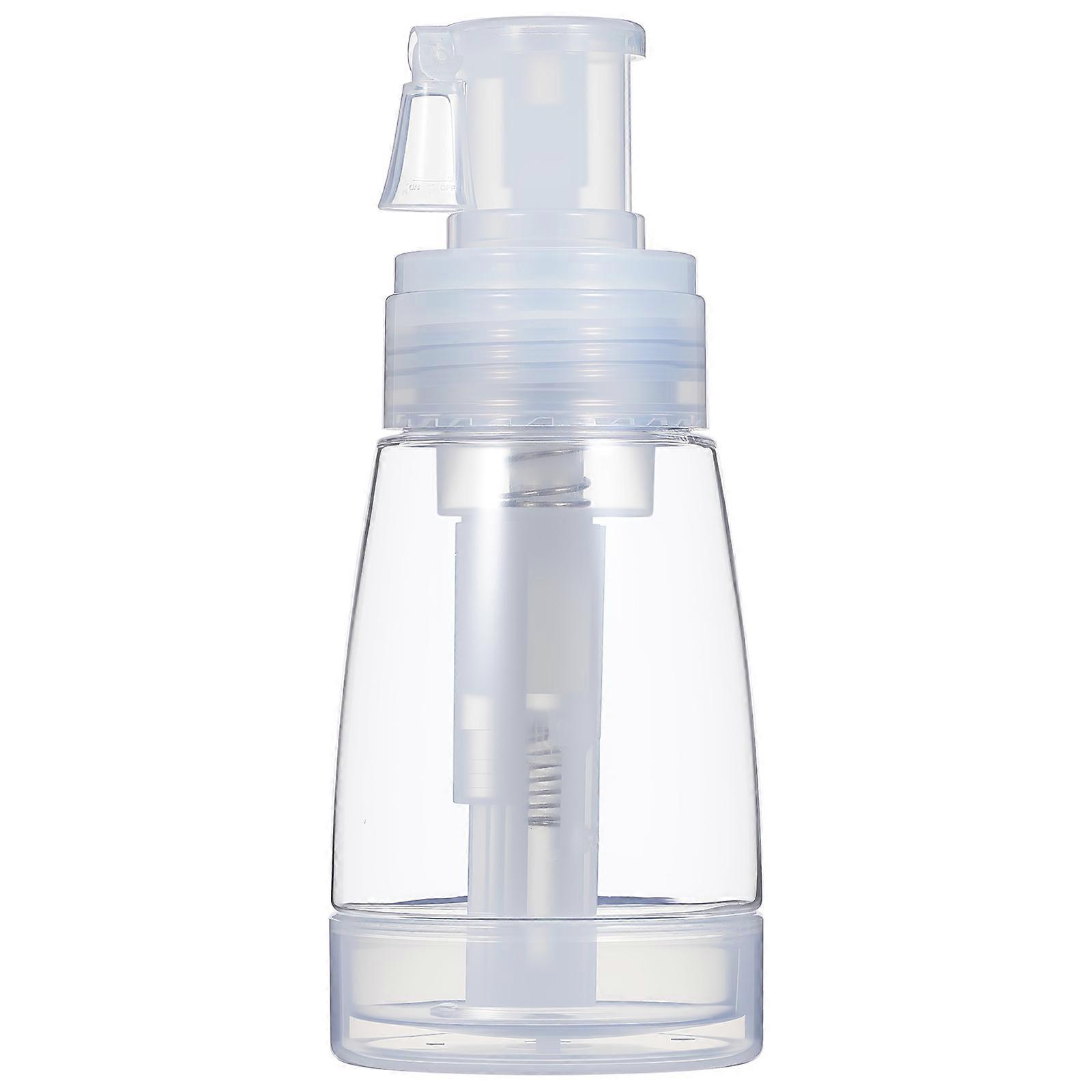 Powder Spray Bottle Portable for Cosmetic Use Transparent Pe Plastic