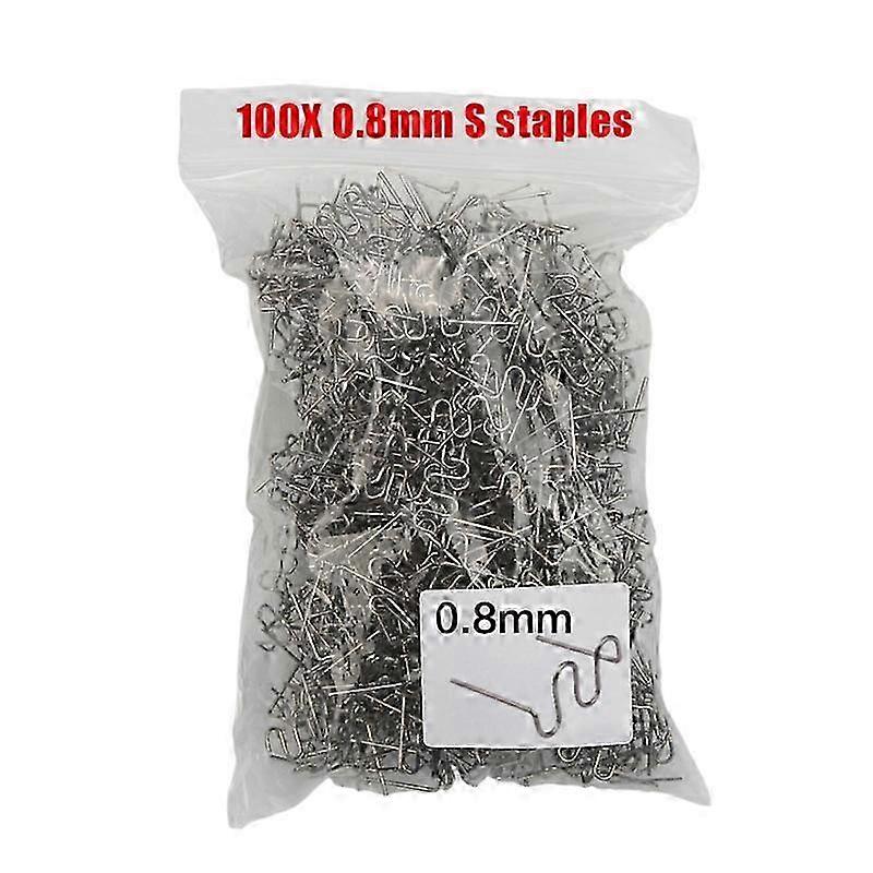 Plastic Welding Staples 0.8mm Hot Stapler Staples for Bumper  Crack Reinforcement
