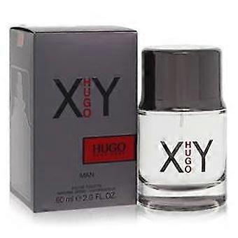  Hugo XY by Hugo Boss - Eau De Toilette Spray 2 oz - Men 