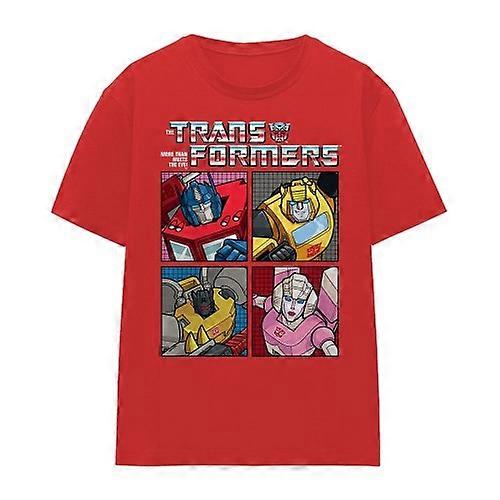 Transformers Womens/Ladies Generations Retro Autobots Grid T-Shirt