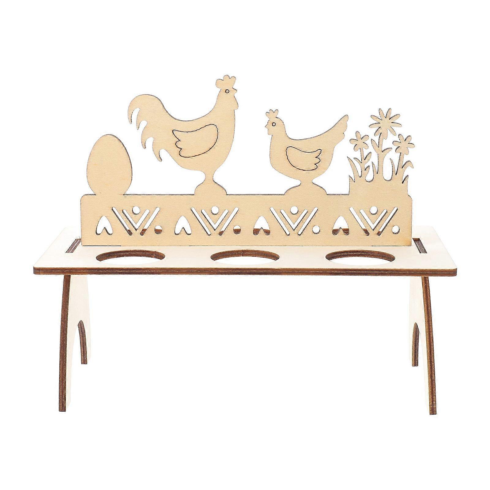 Household Easter Decor Decorative Egg Rack Multi-function Egg Holder Easter Supply