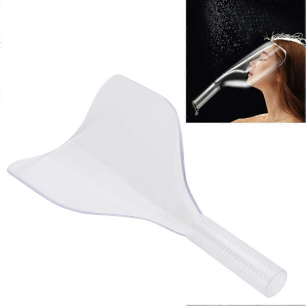 Transparent White Hairdressing Cape Professional Salon Accessories with Multiuse Protective Function