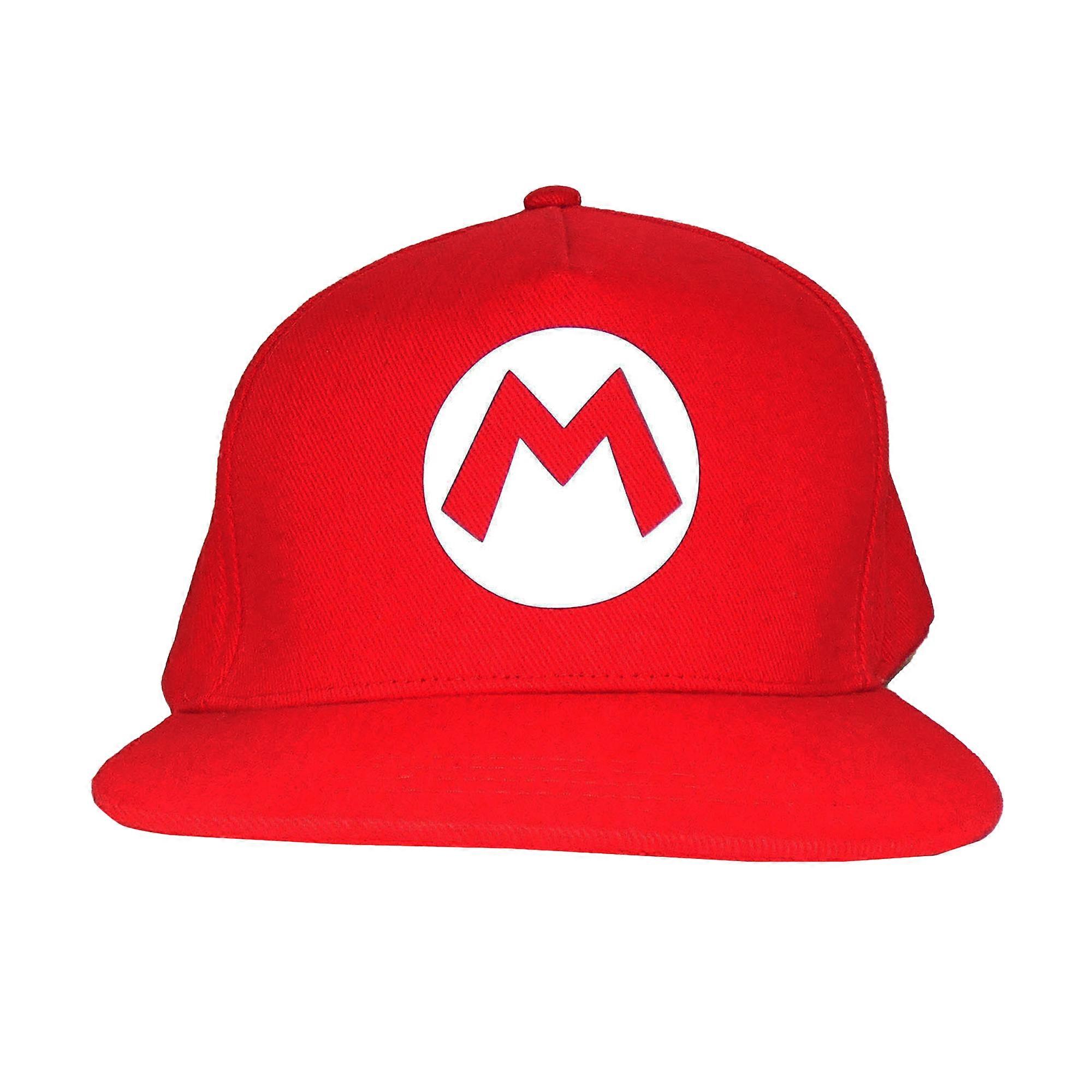 Gorra snapback de insignia de Super Mario