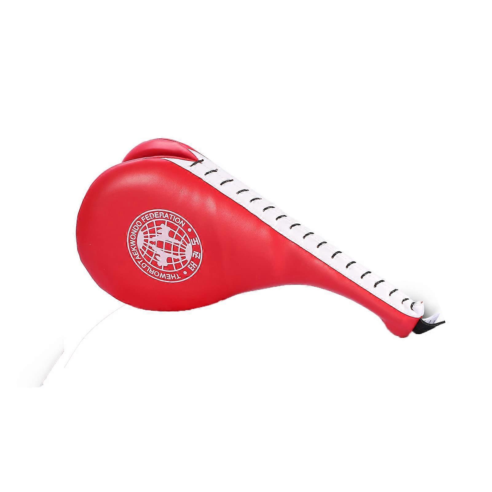 Taekwondo Kick Pad Double Target for Karate Training Boosts Speed and Accuracy Red