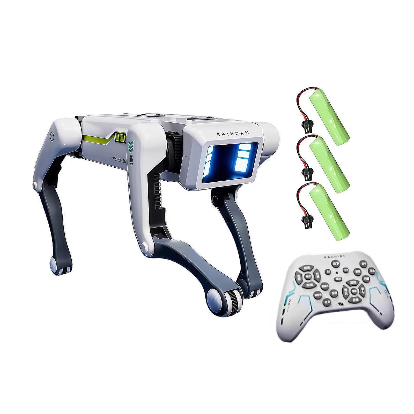 AI Robotic Pet Providing Natural Handshake Adaptive Feedback & Multipurpose Functions Include Entertainment Application Multicolor