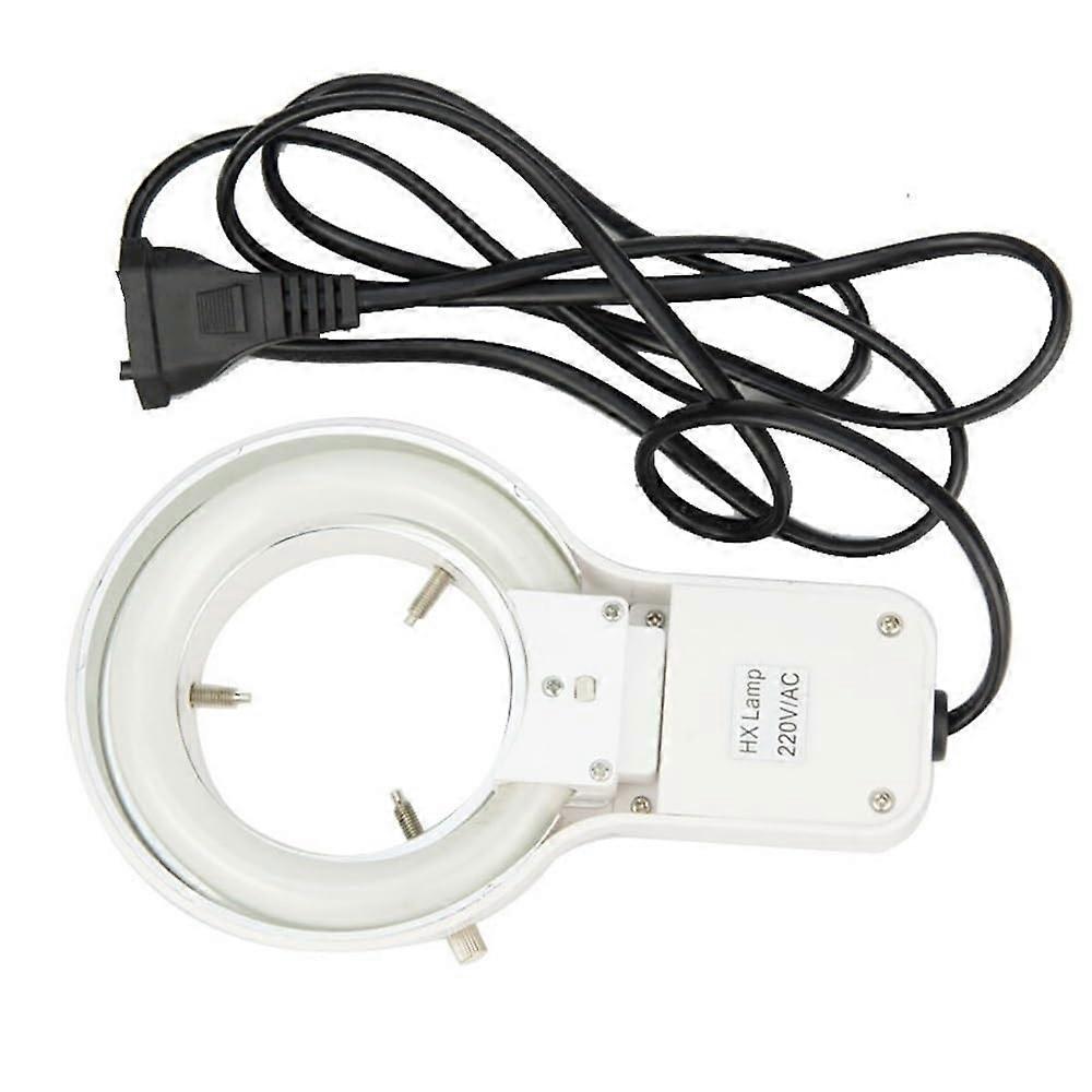 Microscope Ring Light 64mm Cool White Fluorescent Lamp for Stereo Microscope Shadow Lighting
