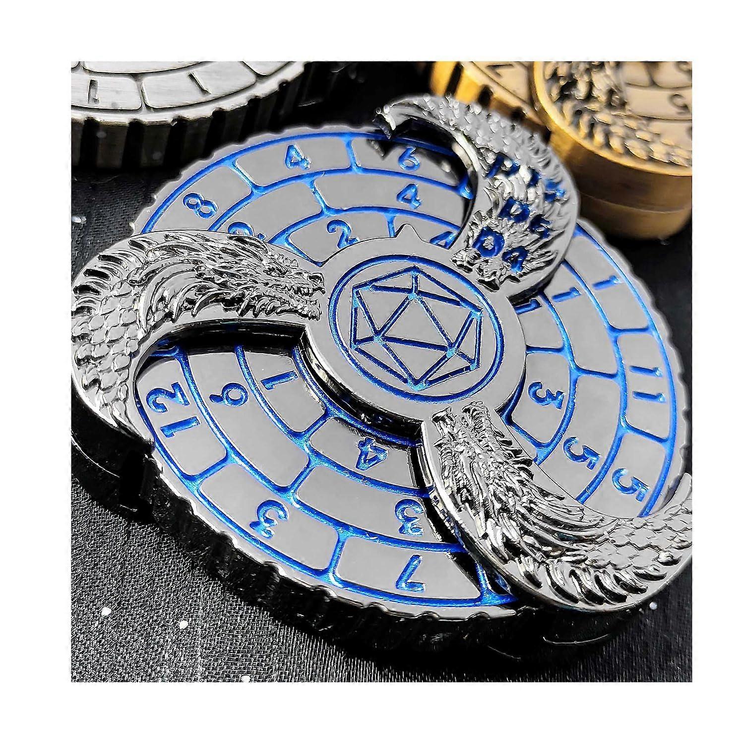 Dice Spinner for Dungeons and Dragons, Fast Randomization with Smooth Spin and Clear Display