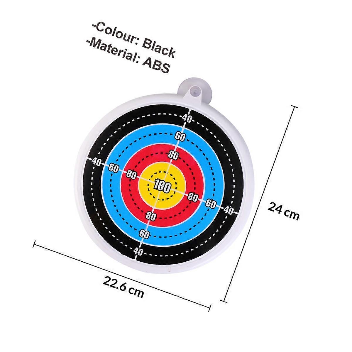ABS Plastic Archery Target for Kids Hanging Suction Cup 1Pcs for Practice