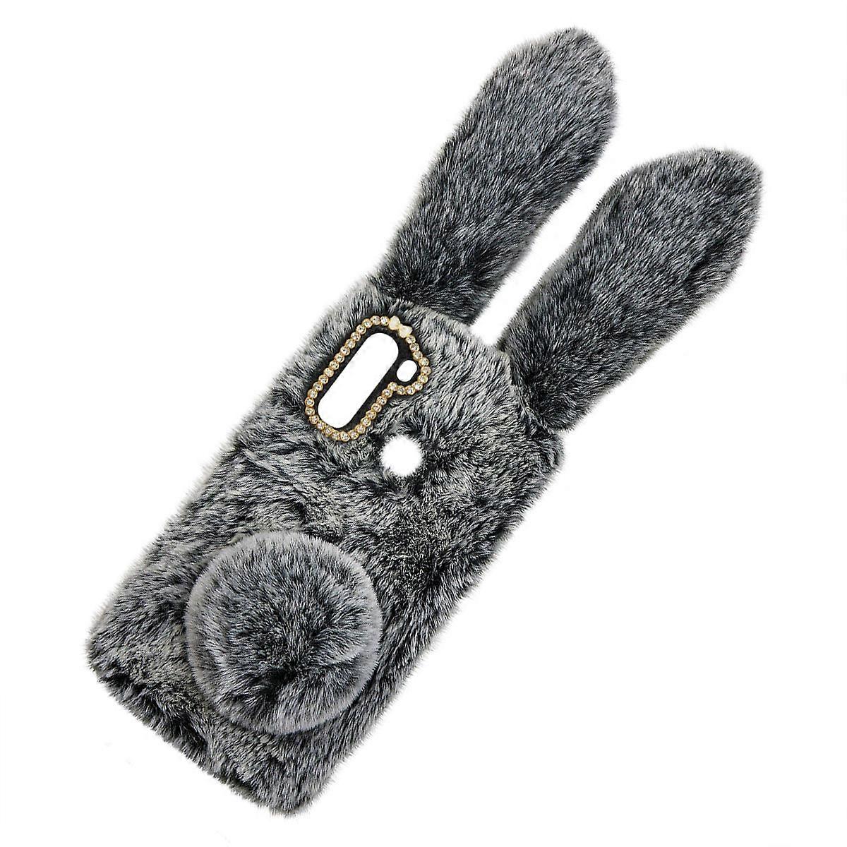 Phone Shell Plush Rabbit Shaped Phone Case for Protection Use Compatible