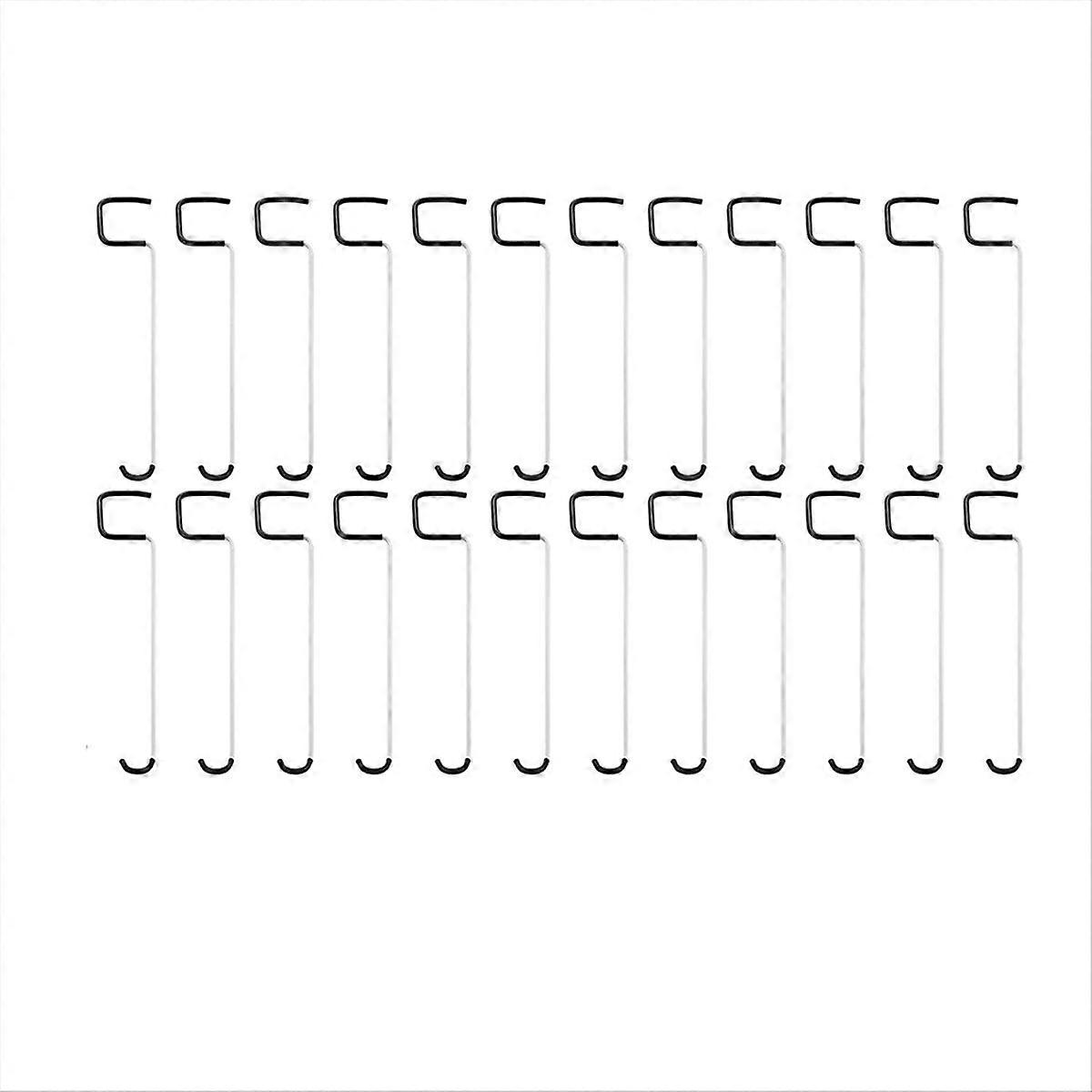 24 Pcs Fruit Trees Limb Spreader 10 Inch Tree Branch Puller Spreader with Plastic Hose Wrapped, Spreading Crotch Open