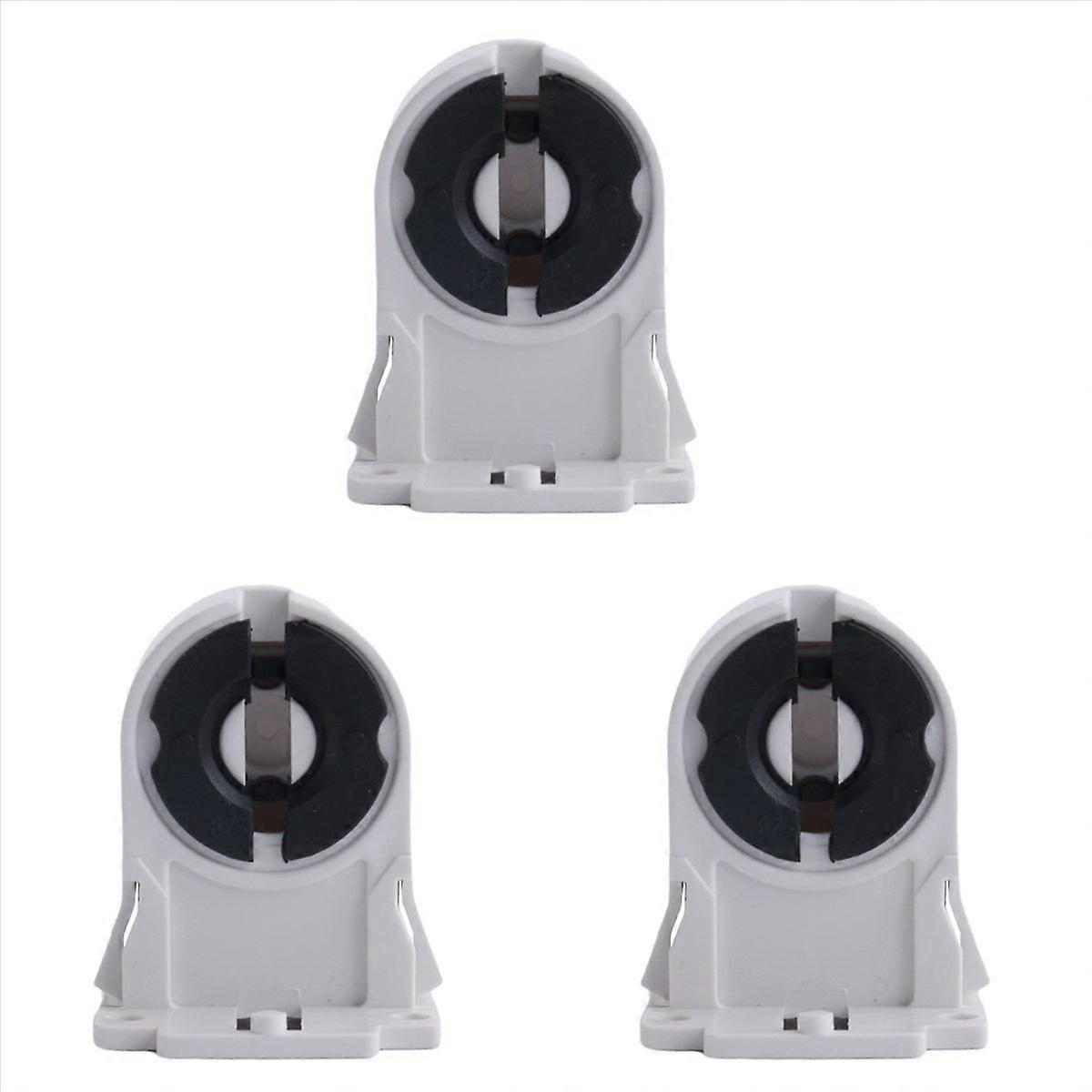 3X T8 Fluorescent Lighting Socket Lamp Holder