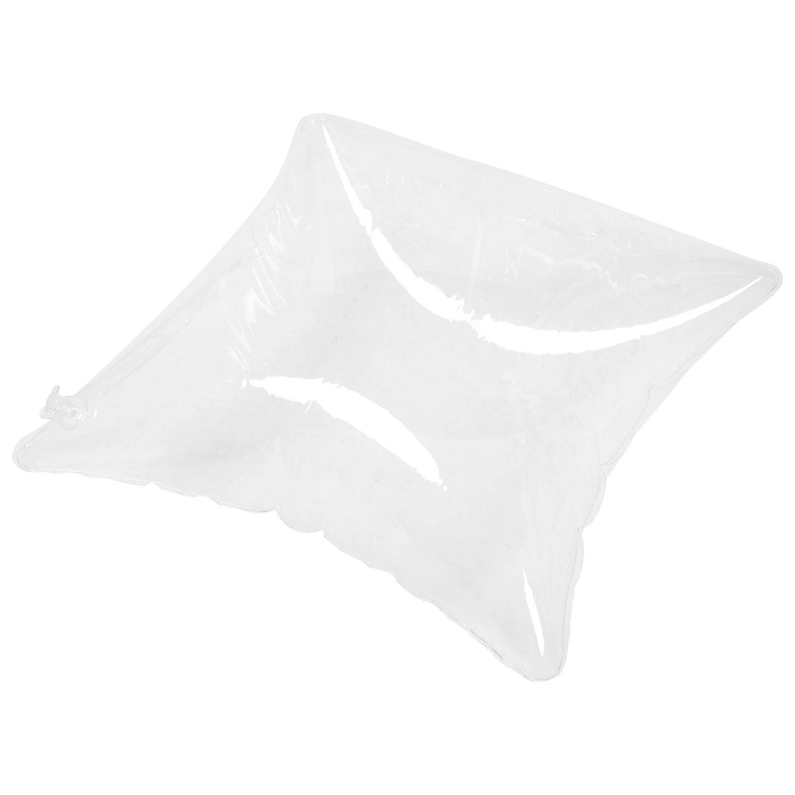 Clear Pillow Insert Inflatable Cushion for Camping Transparent PVC Cushion