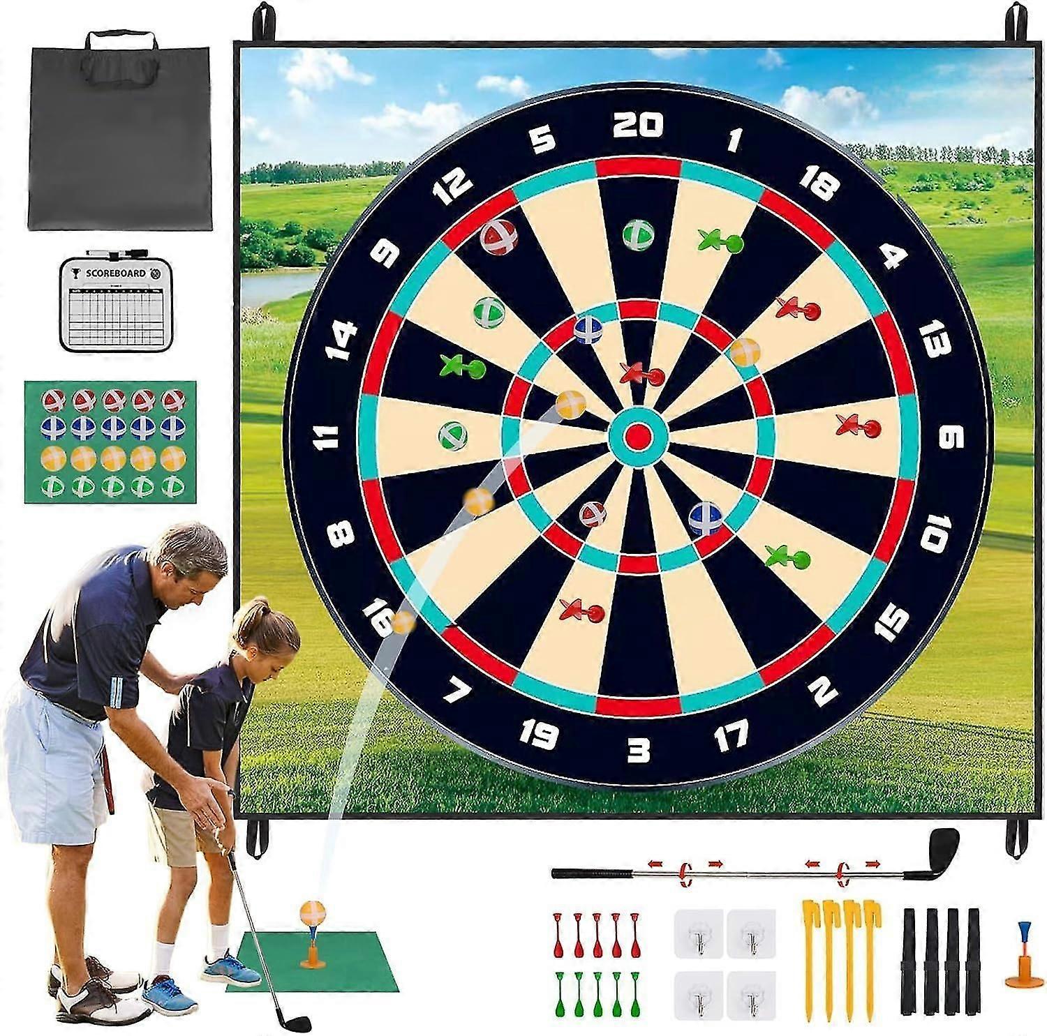 Golf Chipping Practice Mat for Indoor Outdoor Training