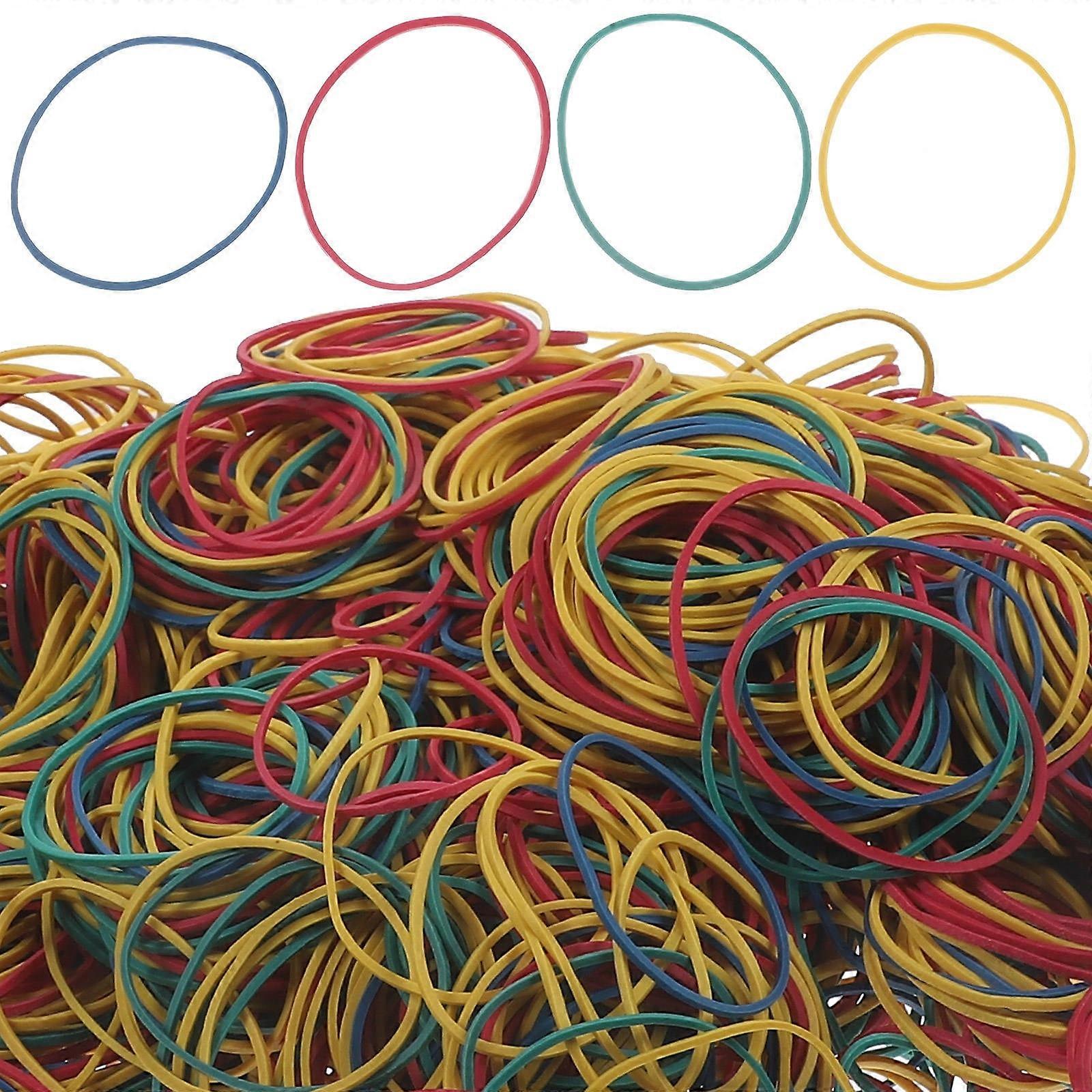 1 Set Small Rubber Bands for Office Use Versatile Rubber