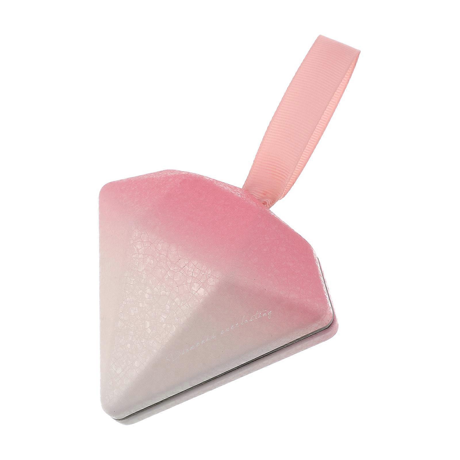 Wedding Candy Boxes Diamond Shape for Storage Use 2Pcs Pink Sweets Gift Boxes