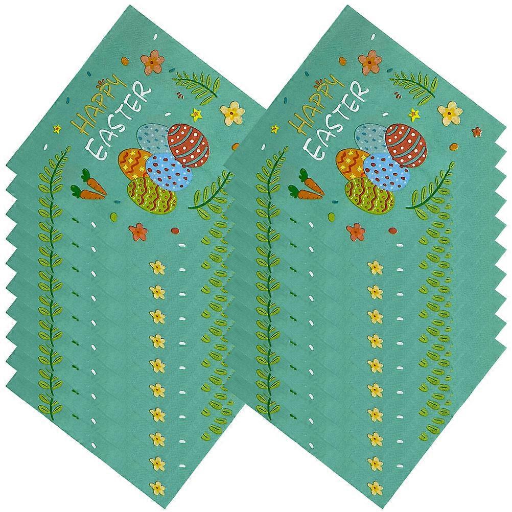 1 Pack Easter Paper Napkin Easter Napkins Easter Paper Easter Napkins Papers