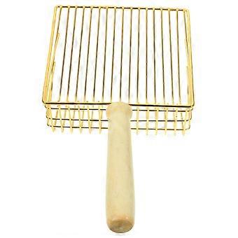Cat Litter Scoop for Home Use 5Pcs Stainless Steel Mesh Litter Cleaning