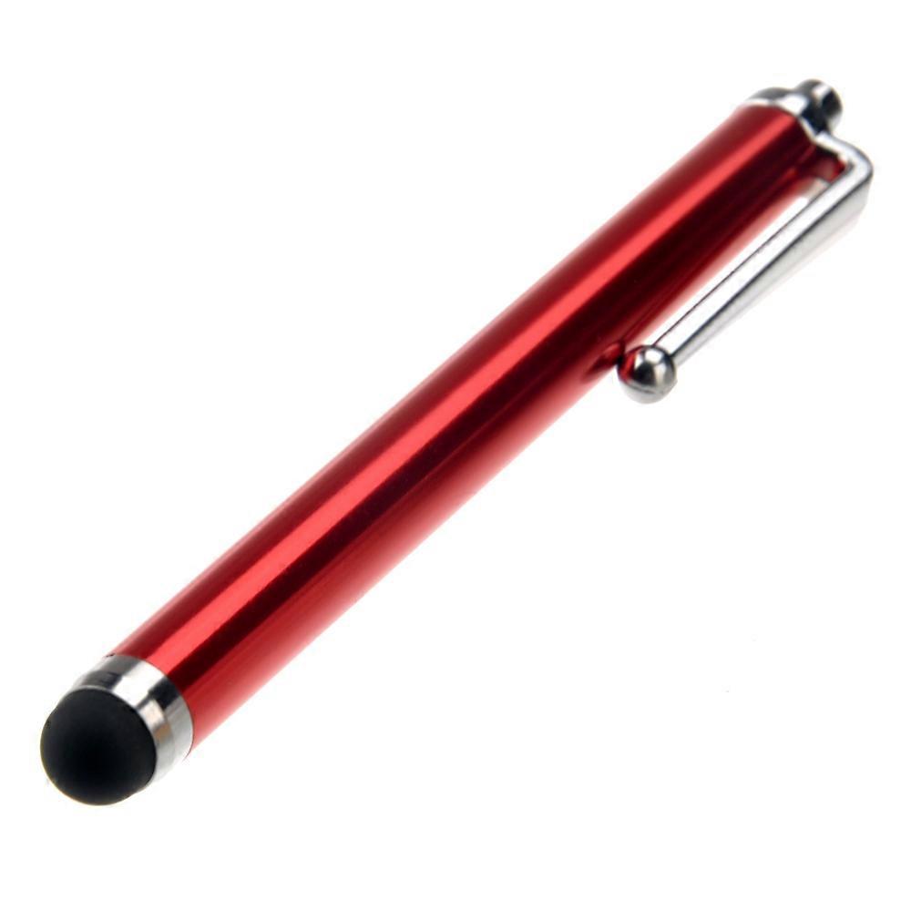 Stylus Touch Pen with Rubberized Touch Point for 2 (Red)