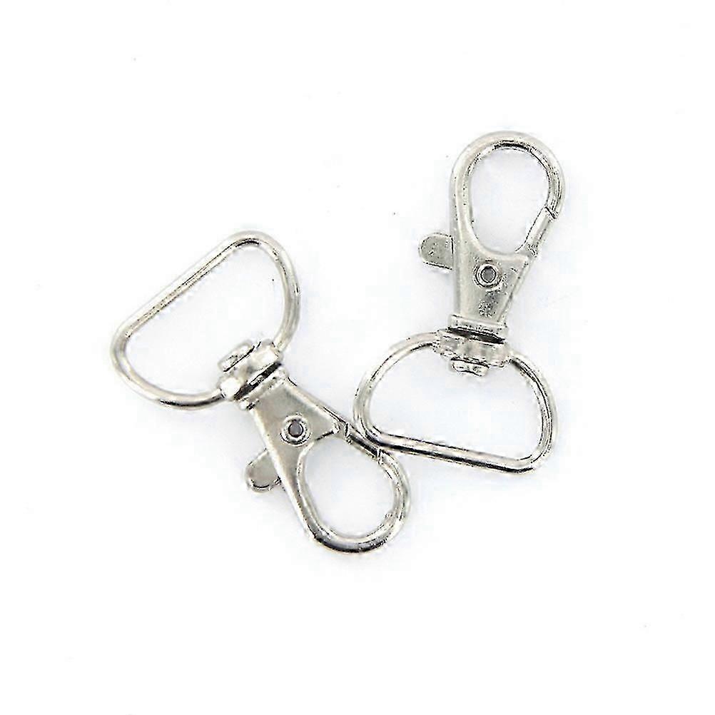 Swivel Trigger Hook 10Pcs 360 Degrees Swivel Snap Hooks for Key Ring