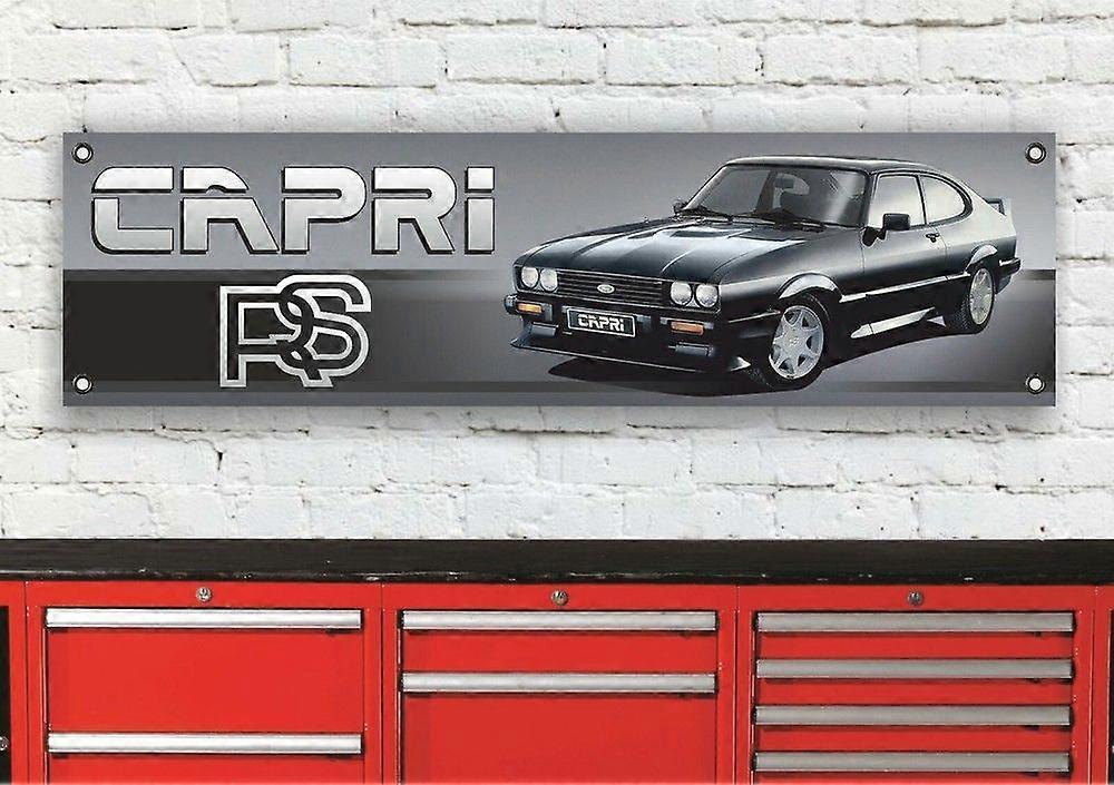 FORD CAPRI RS BANNER NEGRO FB0141