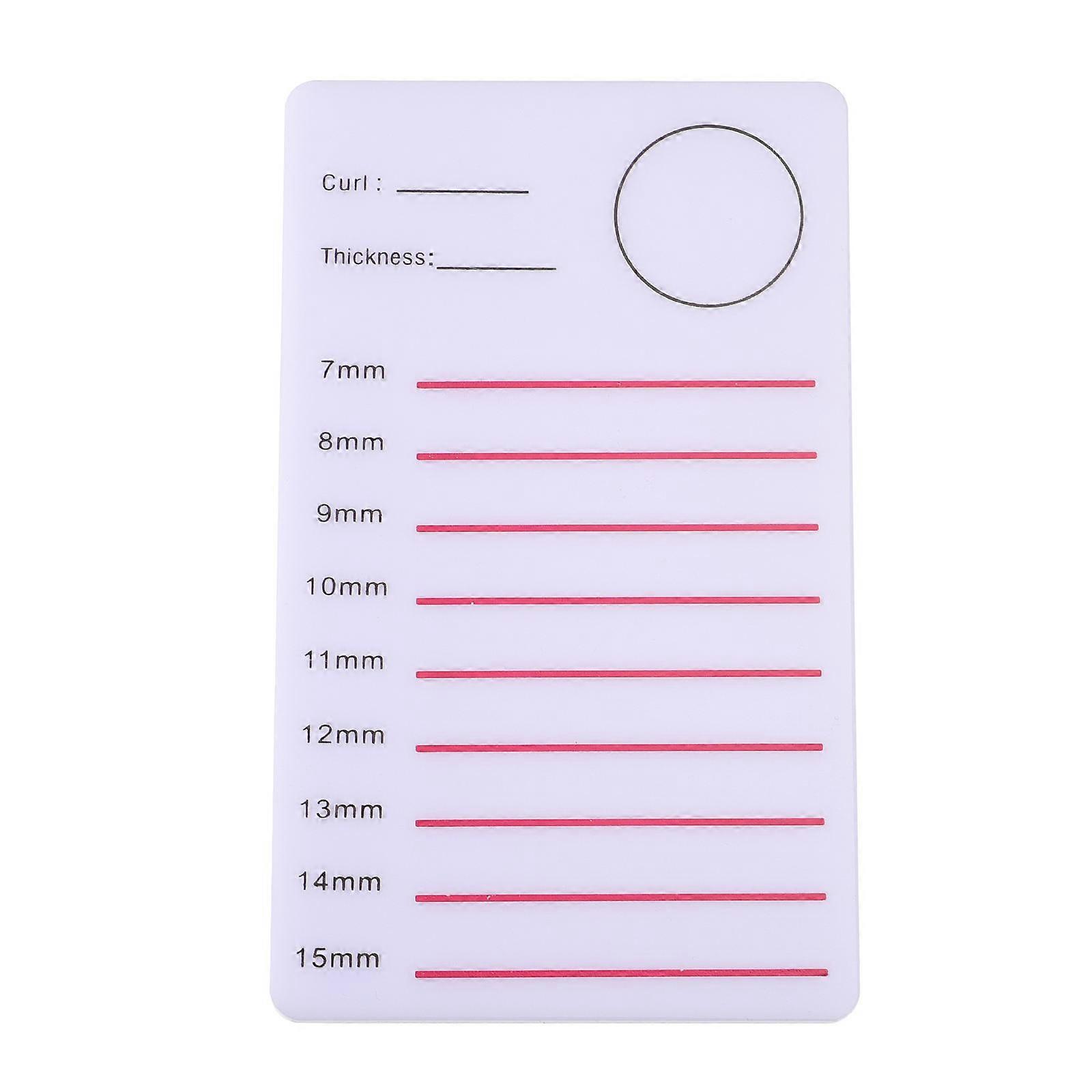 Plateau multi-usage pour extensions de cils en acrylique